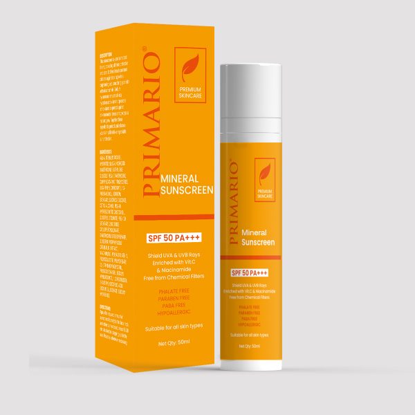 PRIMARIO Organic Mineral Sunscreen – 100g
