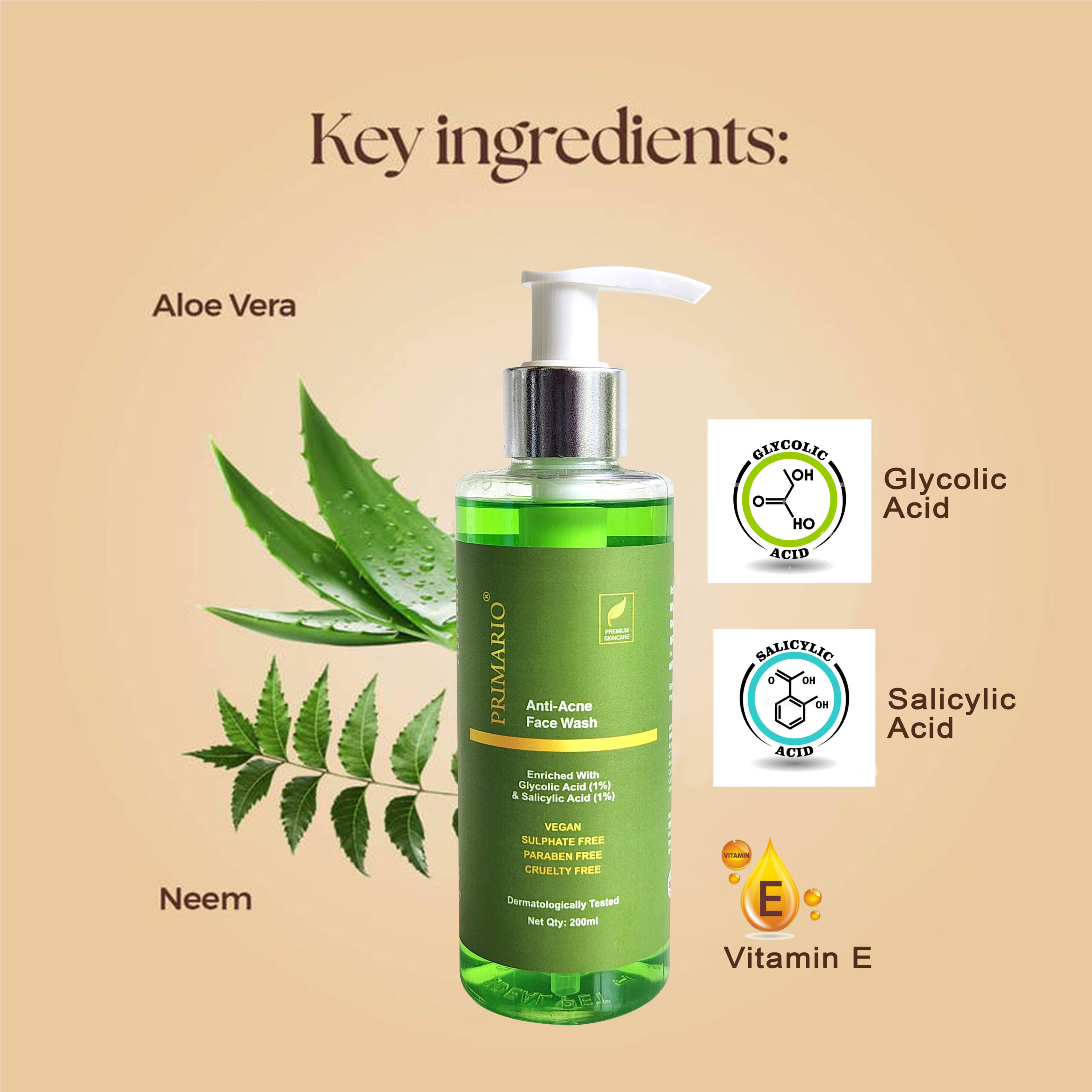 Ani acne Fac ke Ingredient Ani acne Fac ke Ingredient